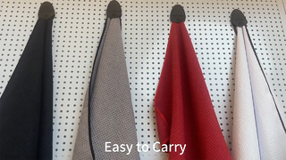 ওয়াফেল গল্ফ তোয়ালে ক্লাবগুলি পরিষ্কার রাখুন